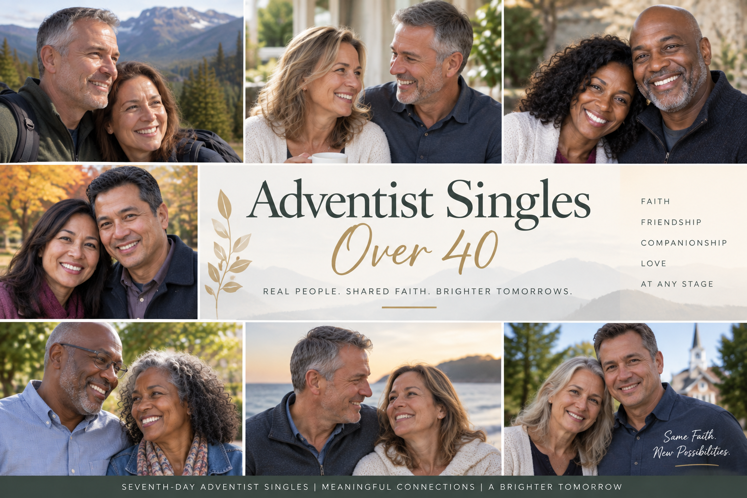Adventist singles over 40 looking for faith-based relationships
